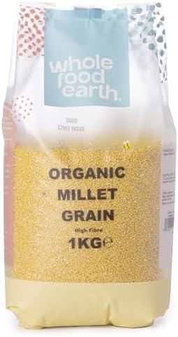 Organic Millet Grain – 1 kg | GMO Free | Vegan | High Fibre | Certified Organic