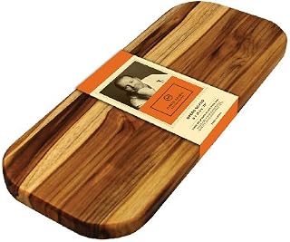 Madeira Mario Batali M-01 Edge Grain Teak Bread Board