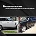 AUTOZENSATION Compatible with 2003-2012 Land Rover Range Rover HSE Sport L322, Nerf Side Step Bar Running Board Black