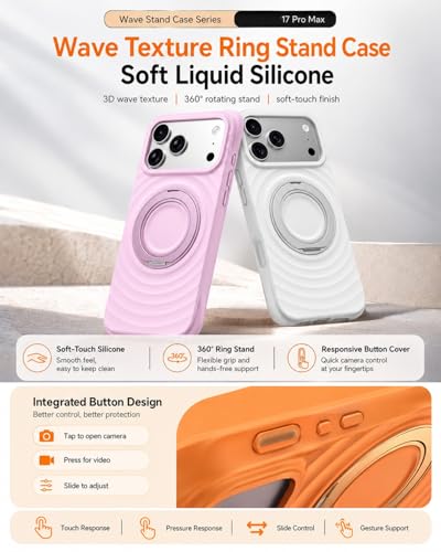 Coque iPhone 17 Pro Max avec support pour regarder vos vidéos confortablement en voyage - 7
