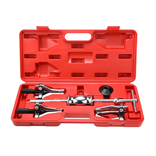 BOOMSTART Slide Hammer Set, Puller Set, Bearing Puller Gear Puller Hub Removal Tool, 3 Jaw Internal and External Puller Set