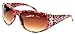 VertX Womens Hot Pink Camouflage Sunglasses Fishing Hunting - Hot Pink Camo Frame - Amber Lens