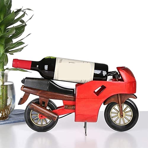 Soporte para botellas de vino de madera maciza miniatura 5
