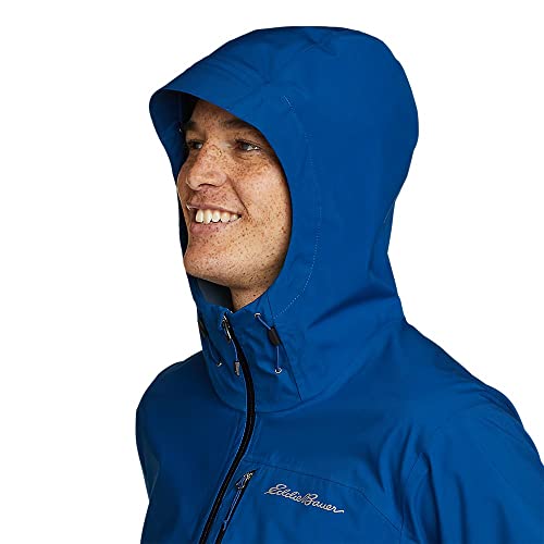 Eddie Bauer Men's Cloud Cap 3L Rain Jacket, Waterproof, Chartreuse, X-Large #TOP2