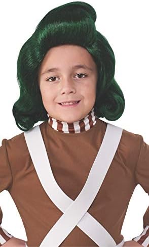 Rubie's unisex adult Willy Wonka & The Chocolate Factory Oompa Loompa Costume Wig, As Shown, Standard US