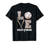 Baseball Love Riley O'Brien Prospect Baseball Fan Gear T-Shirt