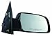 Depo 335-5432R3ML Chevy Astro/GMC Safari Passenger Side Gloss Non-Heated Manual Mirror