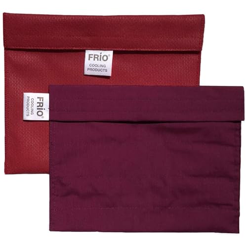 Image of FRIO Extra-Large: Insulin Cooling Travel Wallet - Red (Extra Large, Red) Made in United Kingdom - No icepacks, Ever again!