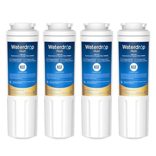 Waterdrop Plus UKF8001 NSF 401,53 Certified Refrigerator Water Filter, , Replacement for Whirlpool® Everydro