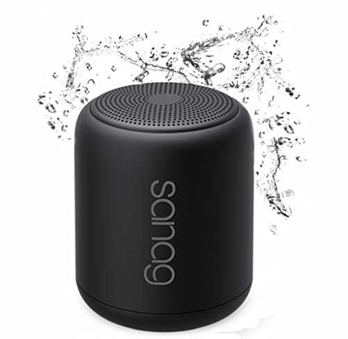 Haut-parleurs Bluetooth Portables, sans Fil, Haut-Parleur HD 360 °, Mini Haut-Parleur de Voyage étanche IPX5 avec 18 Heures de Lecture, portée Bluetooth 9,1 m, Prise en Charge Micro SD Cover