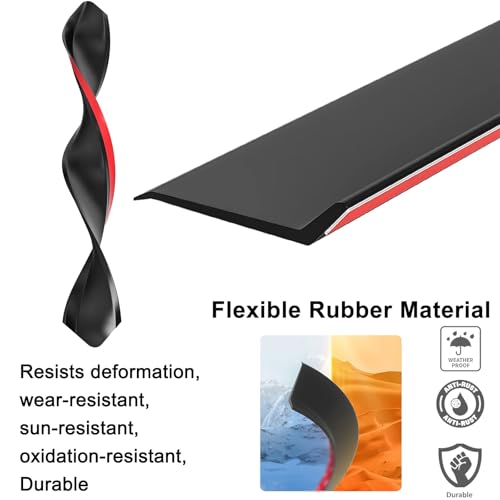 Protection extérieure contre les intempéries en caoutchouc durable 5m