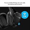 Logitech G935, Casque Gaming sans Fil avec Son Surround 7.1, Transducteurs Pro-G 50 mm, LIGHTSYNC RVB (Reconditionné)