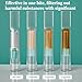 24 Pc DIY Menthol Freshening Cigarette Filters,Menthol Cigarettes Filter tip,Suitable for Various Cigarette Sizes,Microporous Multi-Filtering to Reduce Tar Cigarette Filters