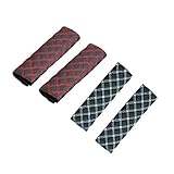 Elegante: el rojo y el negro son colores clásicos que combinan con la mayoría de los interiores de los automóviles, y son muy simples, funcionales y de moda.
