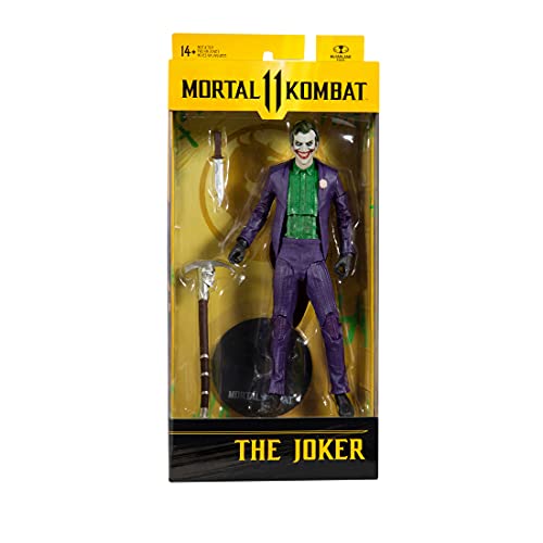 Mcfarlane Toys Mortal Kombat The Joker 7" Action Figure With Accessories #TOP6