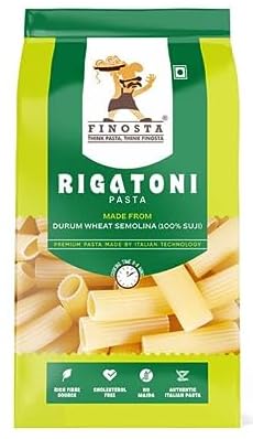Finosta Rigatoni Pasta 500gm | Made of Durum Wheat Semolina, Easy to Cook | Tasty and Healthy - Pack of 1 (B0CC9M9P3V) Amazon Price History, Amazon Price Tracker