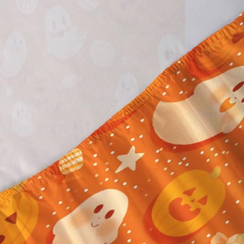 Drap housse Halloween orange pour transformer votre chambre d'invités - 5
