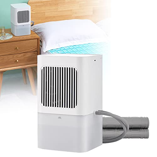 Matelas De Ventilateur De Refroidissement par Eau à 3 Vitesses du Vent pour Les Dormeurs Chauds, Tapis De Refroidisseur De Lit d'eau TéLéCommandé Chargeant...