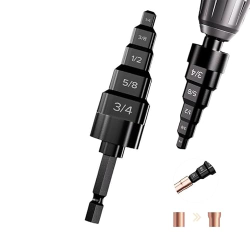 AYCBNB 5 in 1 HVAC Swage Tool - Pipe Expander for Copper Tubes (1/4