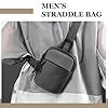 cxxtkcxxlc Sling Chest Sac à bandoulière étanche pour homme avec portefeuille pour activités de plein air, voyages et vie quotidienne, gris #4