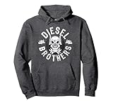 pull diesel femme Diesel Brothers. Conception d'un grand camion pour les camionneurs ou les amateurs de camions.