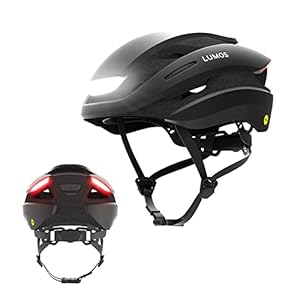 Lumos Ultra Smart Bike Helmet | Customizable Front and Back LED Lights with Turn Signals | Road Bicycle Helmets for…