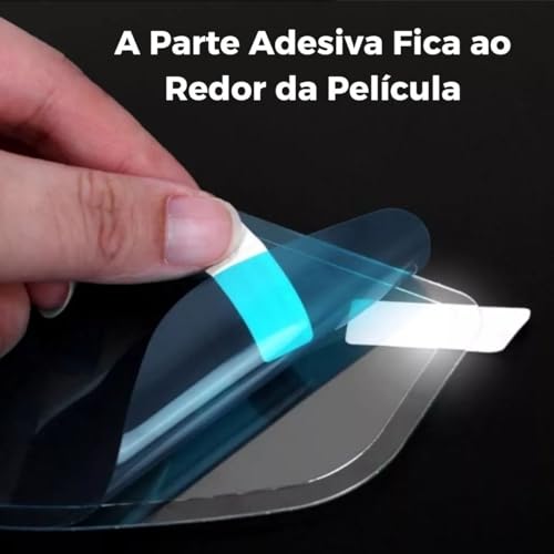 Película Antiembaçante Para Viseira Capacete Universal Anti Embaçamento Moto Motociclista Filme Prot