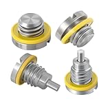 Opatiny MerCruiser - Kit de tornillos de drenaje y llenado de unidad inferior, 3/8-16, 2 tornillos y 4 sellos, para unidades Alpha Outdrive y Stern