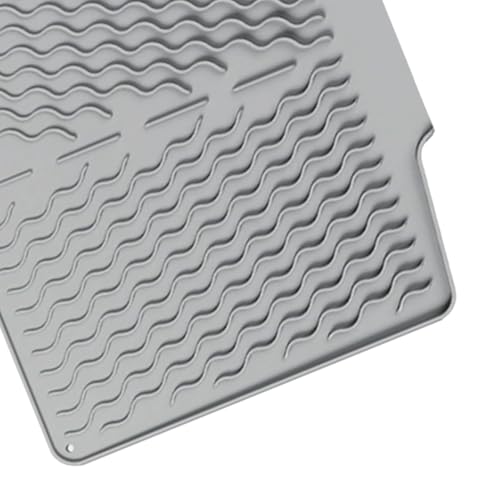 Tapis de séchage de vaisselle égouttoir en silicone antidérapant - 8