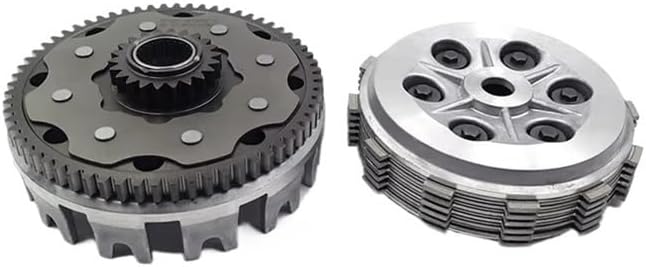 ZS177MM Motorcycle Clutch Hub Assembly Gear Center Drum Sleeve Outer Cover Transmission Disc Plate Fit For ZONGSHEN NC250 KAYO(Clutch Gear)