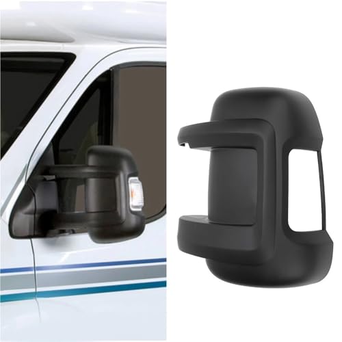 Coque rétroviseur Ducato 250 gauche droite | Protection renforcée noire - 4