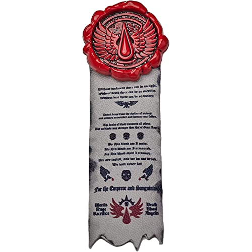Starforged Reinheitssiegel Adepta Sororitas Grey Knights, Ultramarines, Brosche, Anhänger, Warhammer 40K, Leder, Kein Edelstein