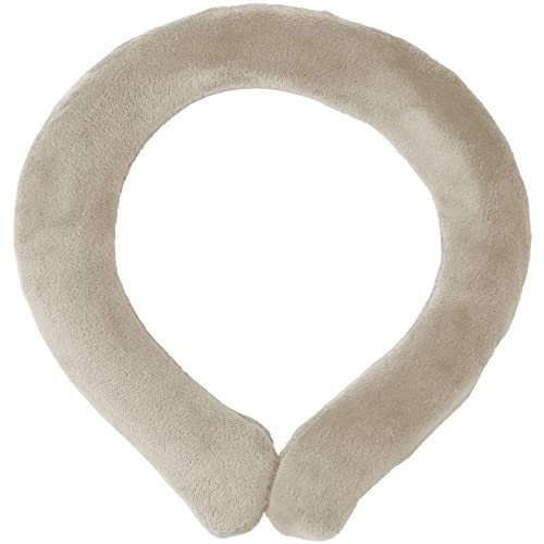 seathestars あったか ネックウォーマー ネック 温感 50℃ ホットリング 繰り返し使用 男女兼用 ウォームリング pcm 温感 首 あったか 温感持続 ファーカバー付き 電気不要 通勤通学 屋外 Lサイズ