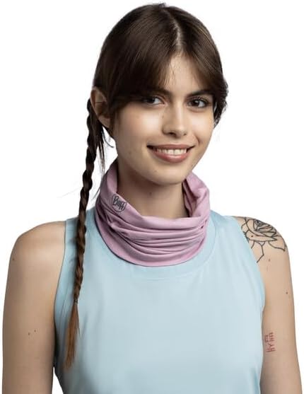 Buff CoolNet UV Neck Gaiter, UPF 50 Sun Protection, Breathable, Versatile, Quick Dry Face Mask, Solid Colors, Adult Size - Image 2