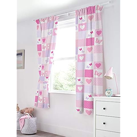 Bloomsbury Mill - Cortinas Forradas con Alzapaños para Niños Cover