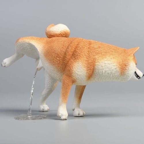 Estatua Shiba Inu Orinando, Escultura de Resina miniatura 7