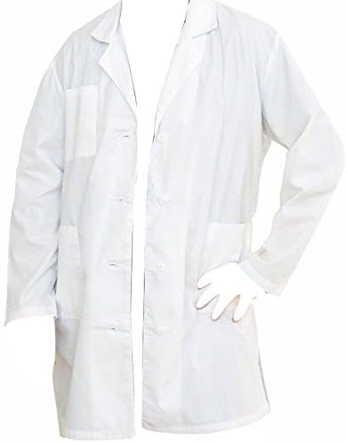 Unisex Lab Coat for Professionals, Schools & Universities with Pen Pocket