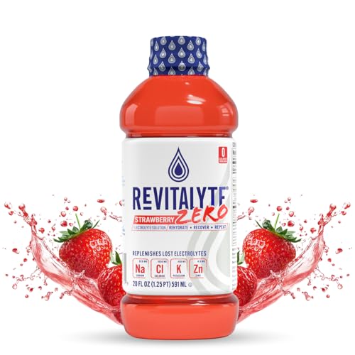 Revitalyte - Strawberry Zero Sugar - Replenishes Electrolytes - Multi-Purpose