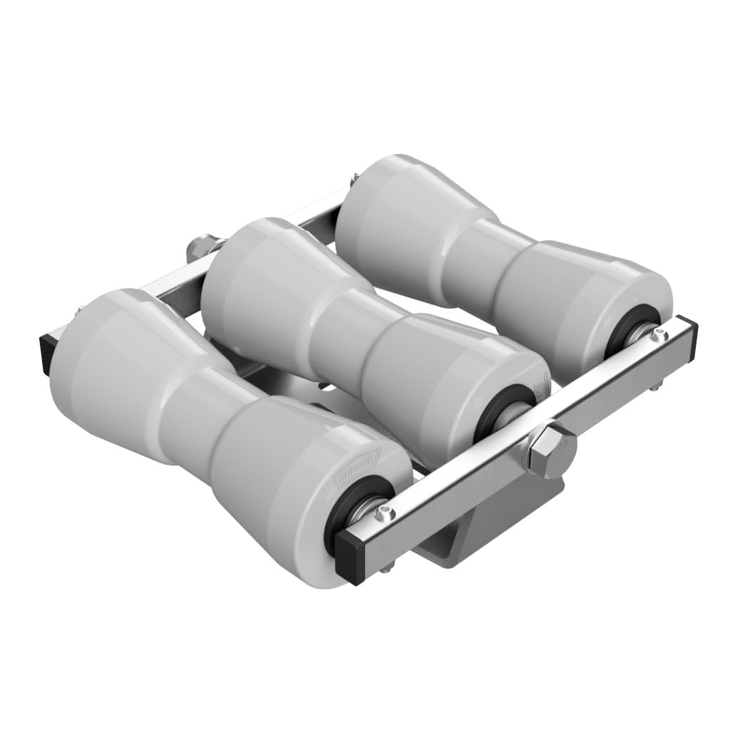 SUPROD Kielrollenwippe Slipwippe Auffahrhilfe Bootstrailer Polyurethan RKKEZ-B-3-TPU