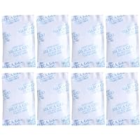 Silica Gel Beutel Sachets 50g 8Pakete Lebensmittelqualität Silicagel Trockenmittel für Lebensmittel Medikamente Elektronik Produkte usw