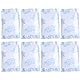 Silica Gel Beutel Sachets 50g 8Pakete Lebensmittelqualität Silicagel Trockenmittel für Lebensmittel Medikamente Elektronik Produkte usw