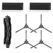 BEAZOOM Zubehör-Set für Bagotte BG600 BG700 BG800 Saugroboter, 4 Seitenbürsten, 2 HEPA-Filter, 1 Bürste