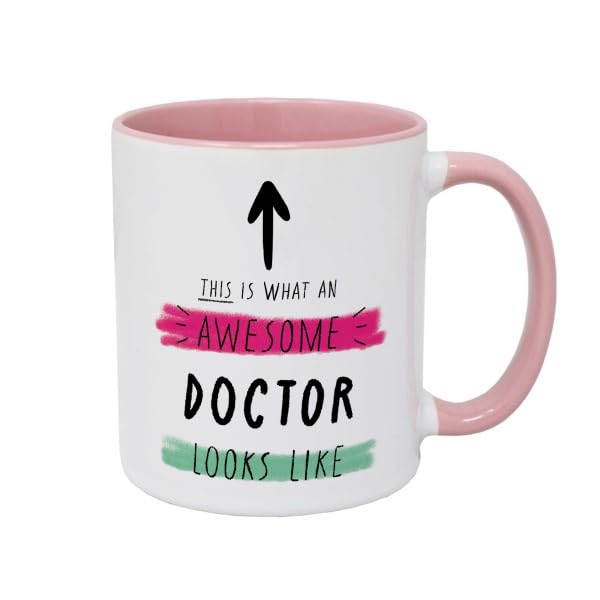 MUGGZ Personalised Doctor Mug – Best Doctor Gifts for Women, Men – Add Name