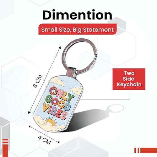Image of Premium Printed Metal Keychain for Men & Women | High-Definition Artwork Print | Durable Key Ring for Car, Bike, Home & Office Keys | Stylish Decorative Key Holder Gift
