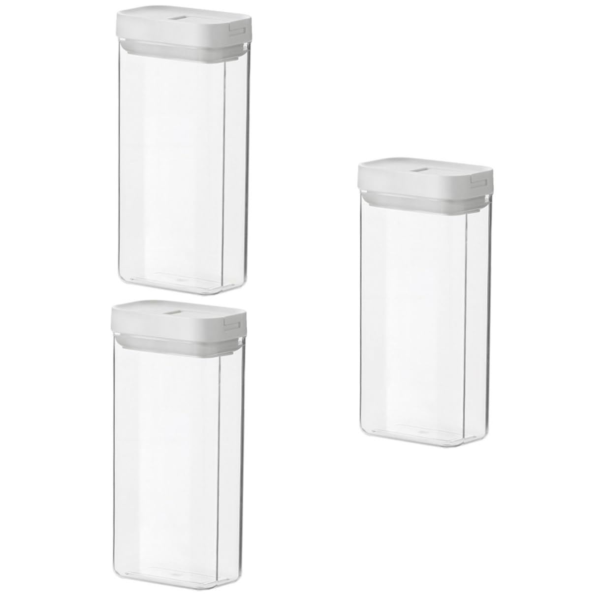 MAGICLULU 3piezas Contenedor De Pasta Para Almacenamiento De Espaguetis Organizador De Alimentos Reutilizable Para Despensa y Cocina