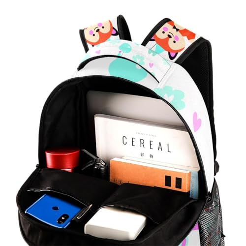 Sac à dos d'école multicolore résistant pour ranger toutes les affaires