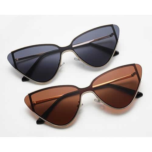 Lunettes de soleil œil de chat pour exprimer votre singularité rétro steampunk - 6