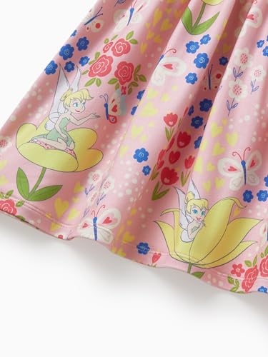 Image of Disney Minnie Mouse Princess Frozen Elsa Stitch Girls Dress Sleeveless & Short Sleeve Casual Summer Clothes Baby to Toddler