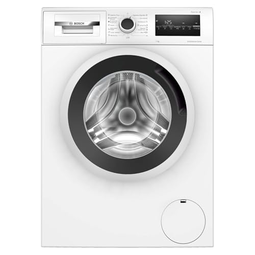 Bosch Lavadora de carga frontal Serie 4, 7 kg, 1200 rpm, Pausa + Carga, Programa Rápido, Active Water Plus, Motor EcoSilence, Blanco, WAN24266ES