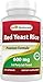 Best Naturals, Red Yeast Rice, 600 mg capsules, 120 Capsules, 2 capsules per serving/1200mg per serving